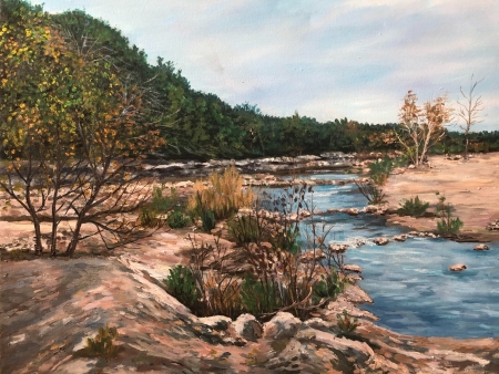 Bullcreek_in _fall by artist Sreedevi Nair